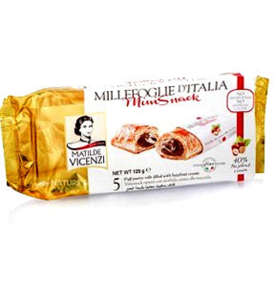 Puff Pastry Rolls With Hazelnut Cream