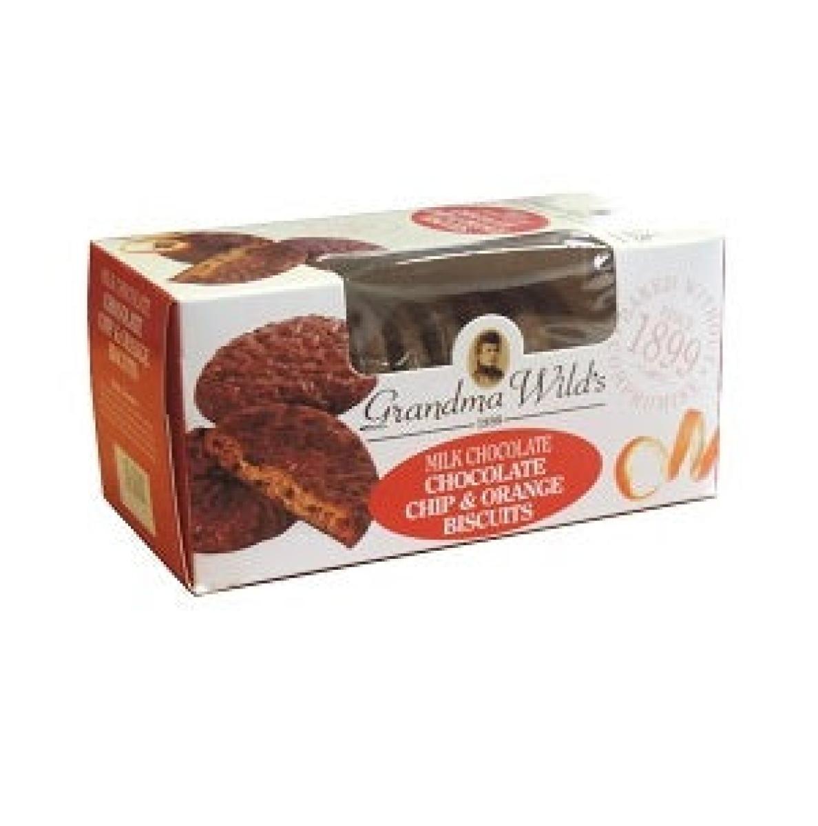 Milk Chocolate Chip & Orange Biscuits