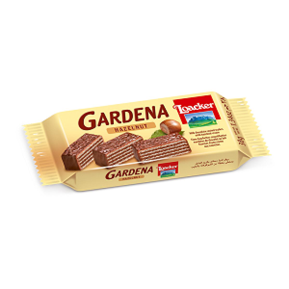 Gardena Hazelnut Milk Chocolate Coated Wafers