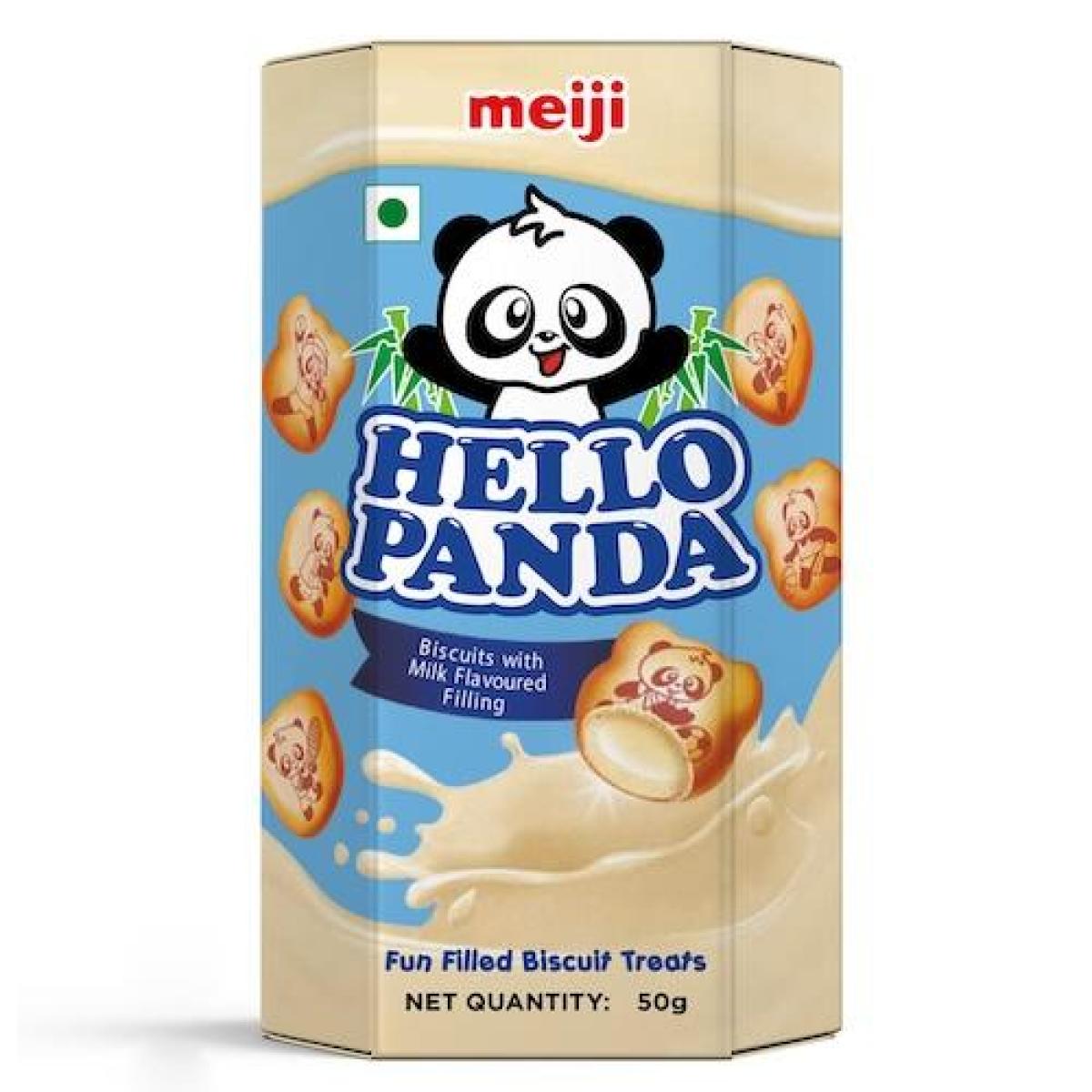 Hello Panda Biscuits With Milk Flavour Filling