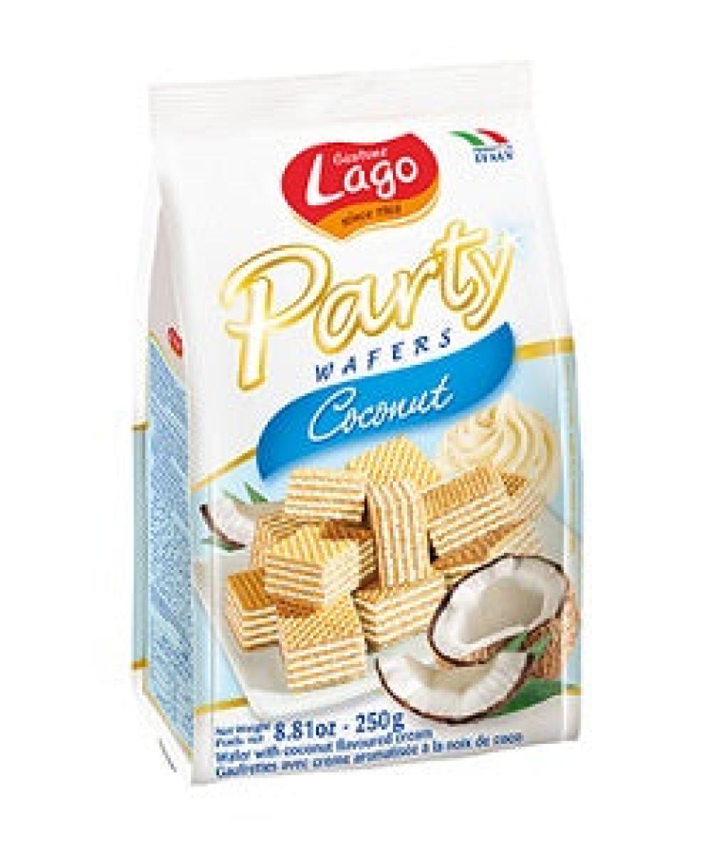 Gastone Lago Party Wafers With Coconut Cream