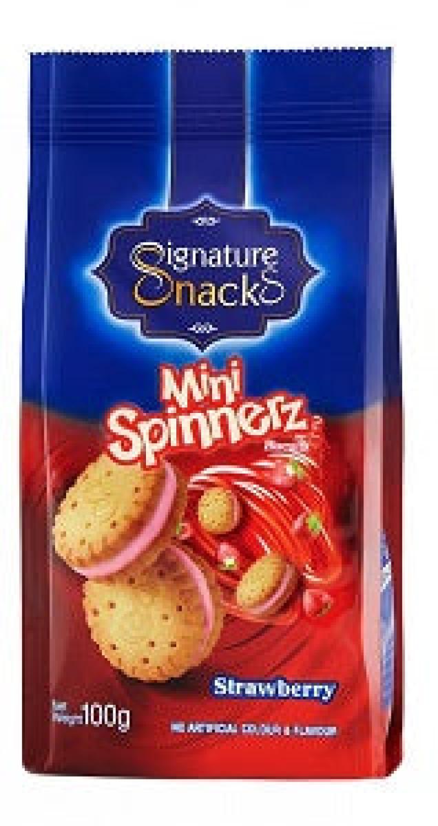 Mini Spinnerz Biscuits Strawberry