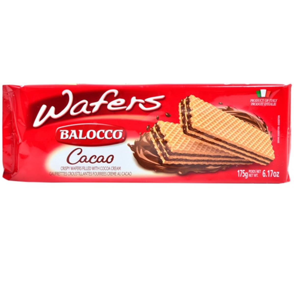 Cacao Crispy Wafers Filled With Cocoa Cream