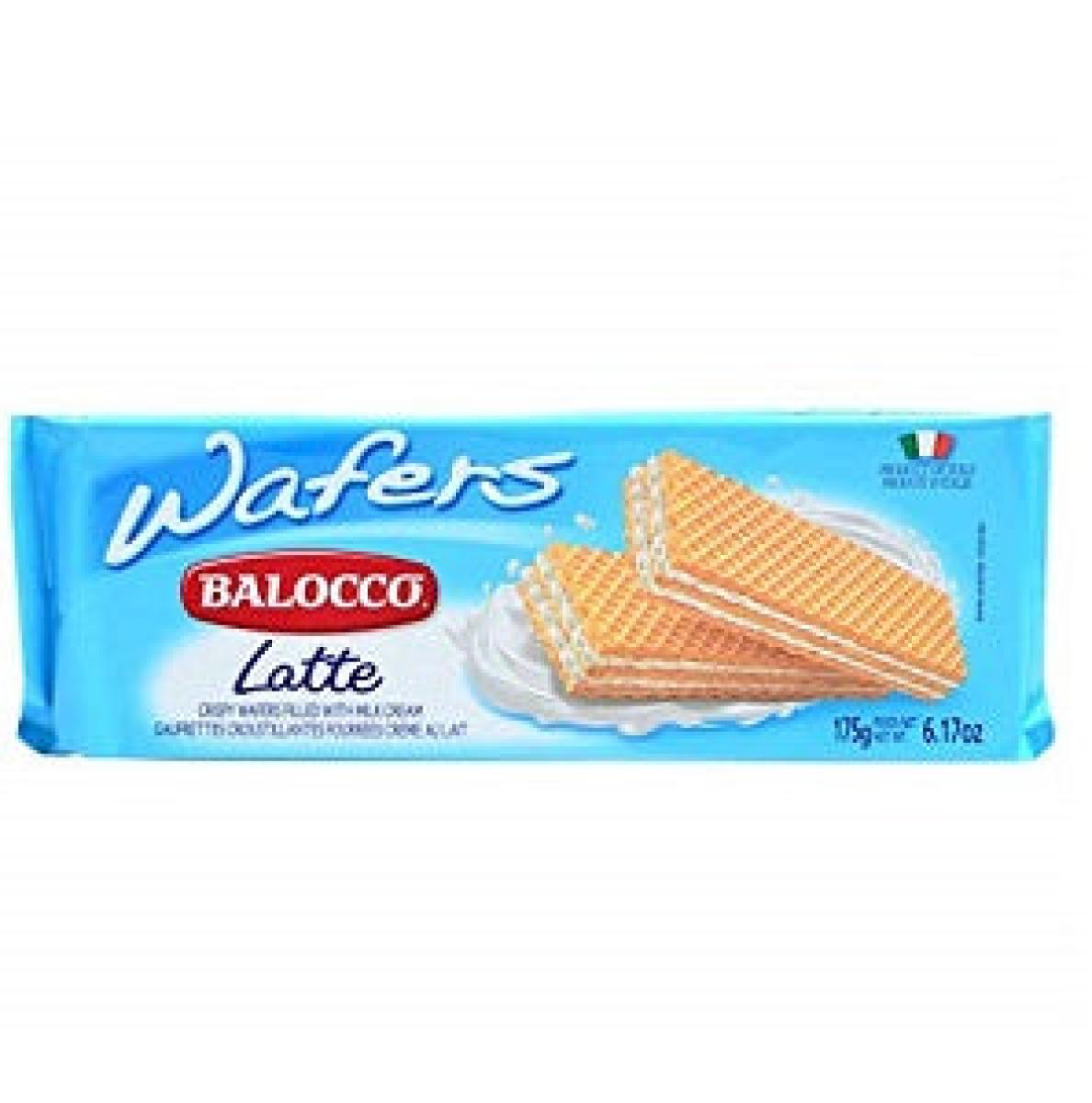 Latte Crispy Wafers Filled With Milk Cream
