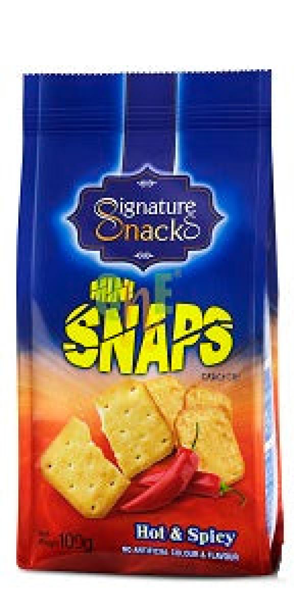 Mini Snaps Crackers Hot & Spicy