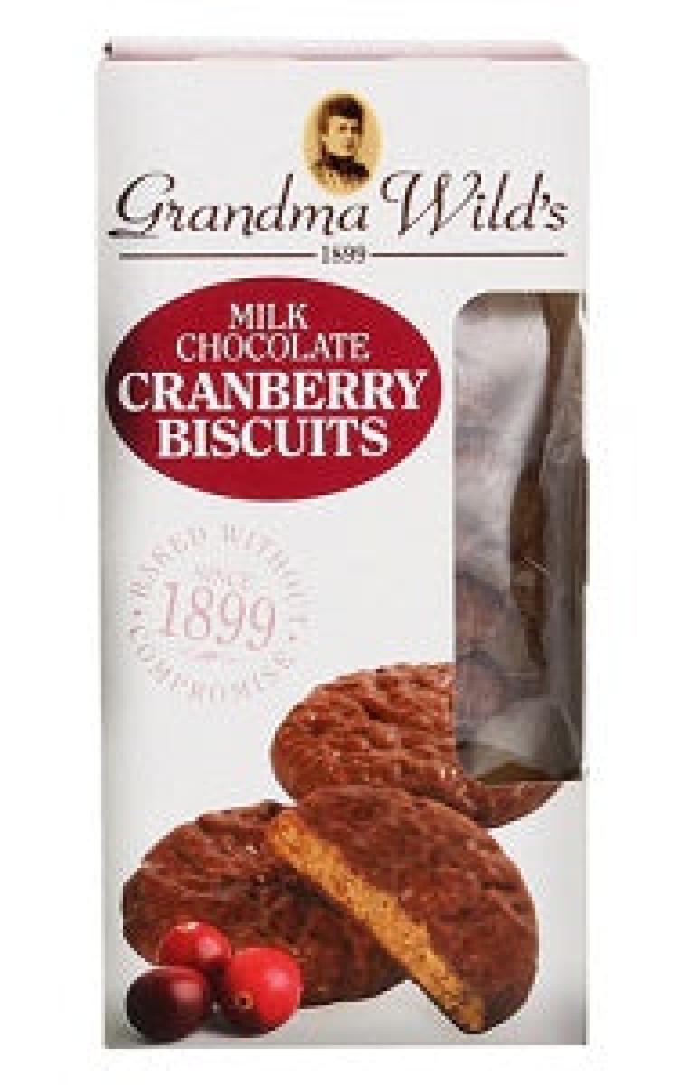 Milk Chocolate Cranberry Biscuits