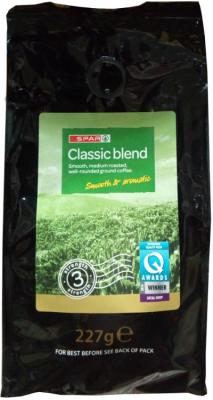 Classic Blend Roasted Ground Coffee Smooth & Aromatic