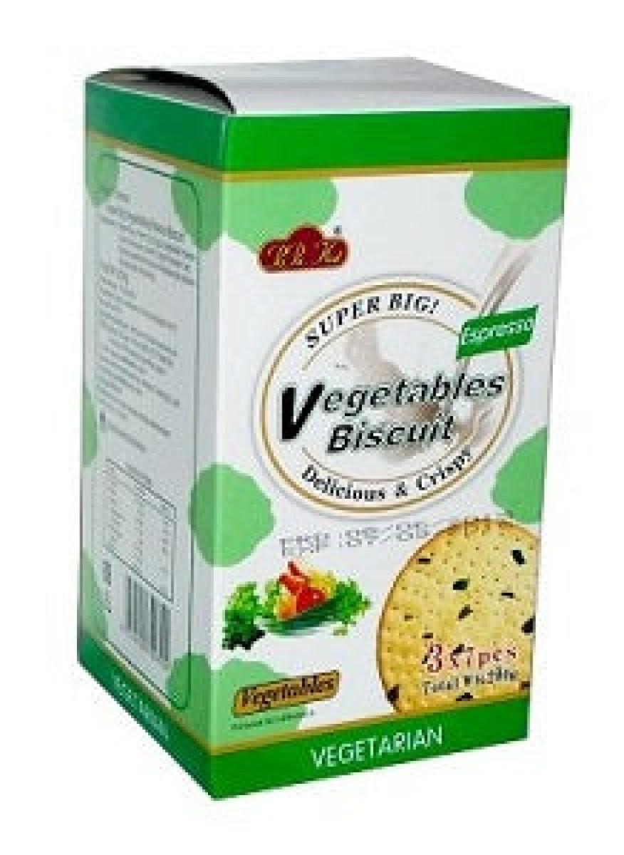 Vegetarian Expresso Vegetables Biscuit
