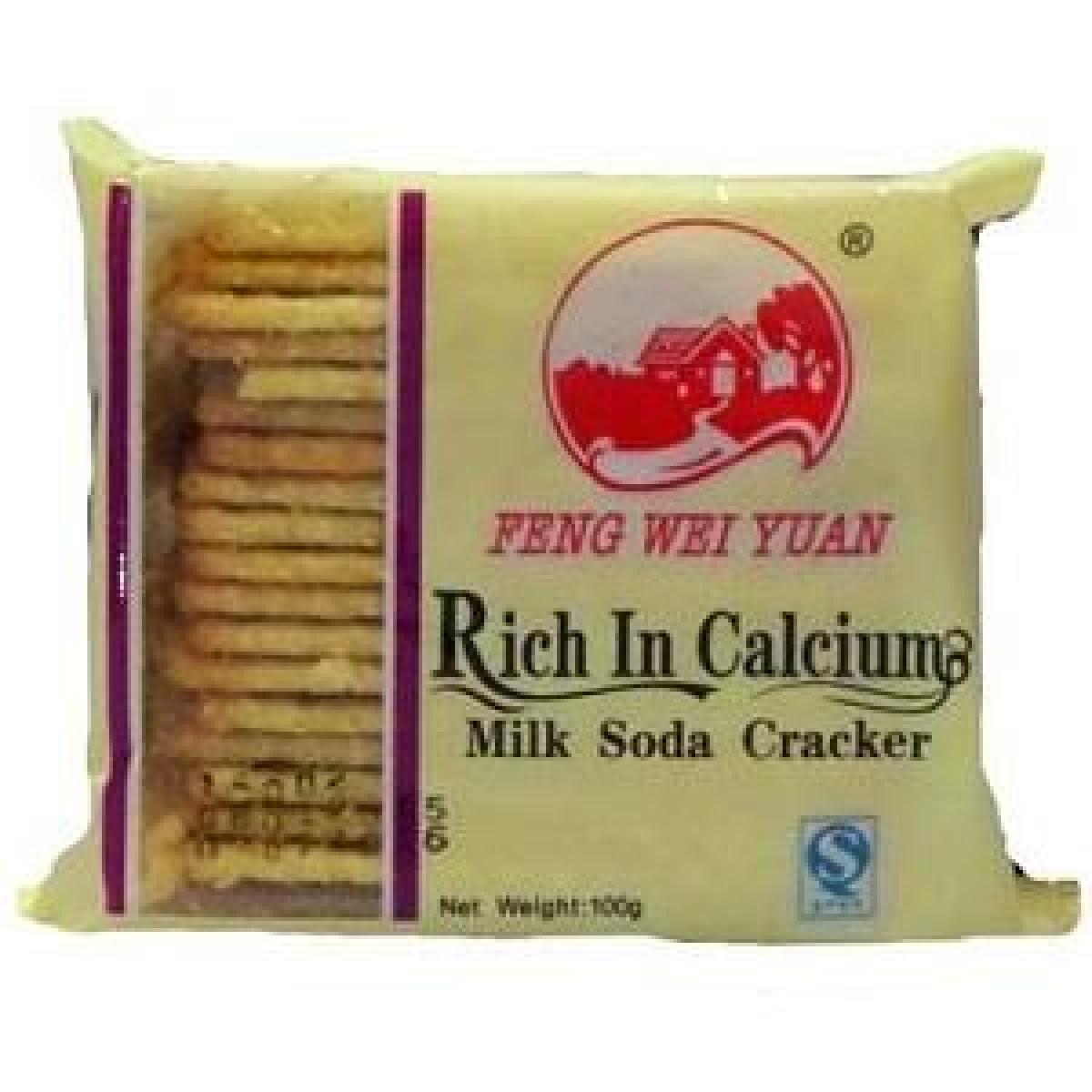Calcium Enriched Milk Soda Crackers