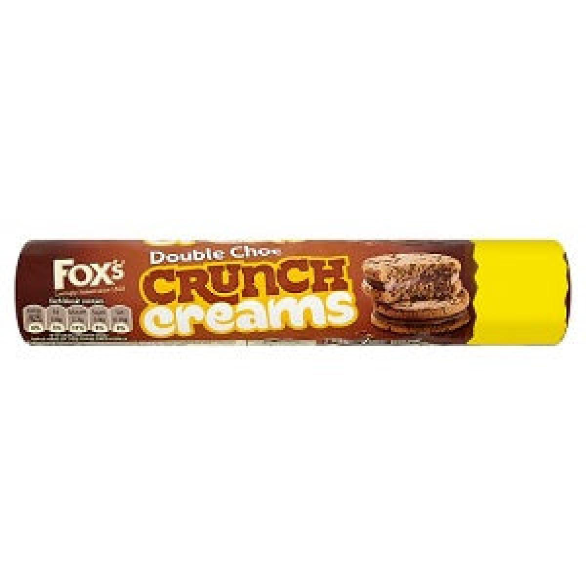 Fox Pieces Double Choc Crunch Cream Biscuits