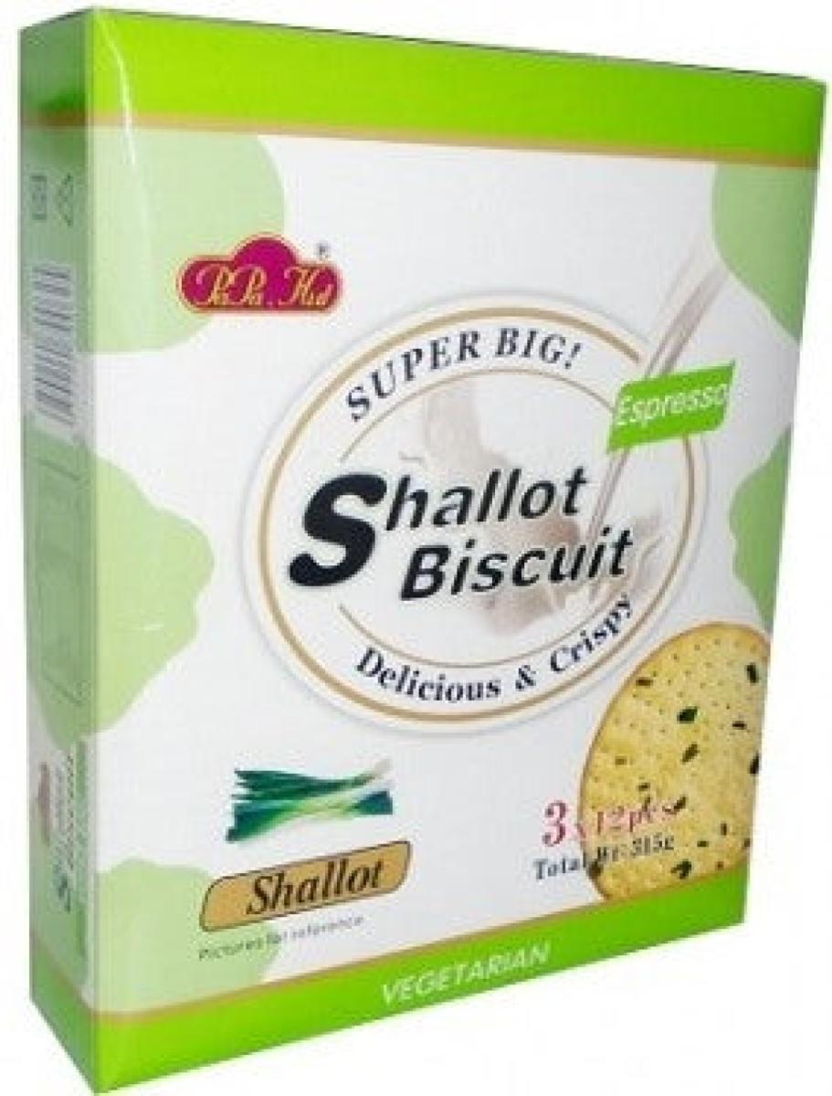 Vegetarian Espresso Shallot Biscuit