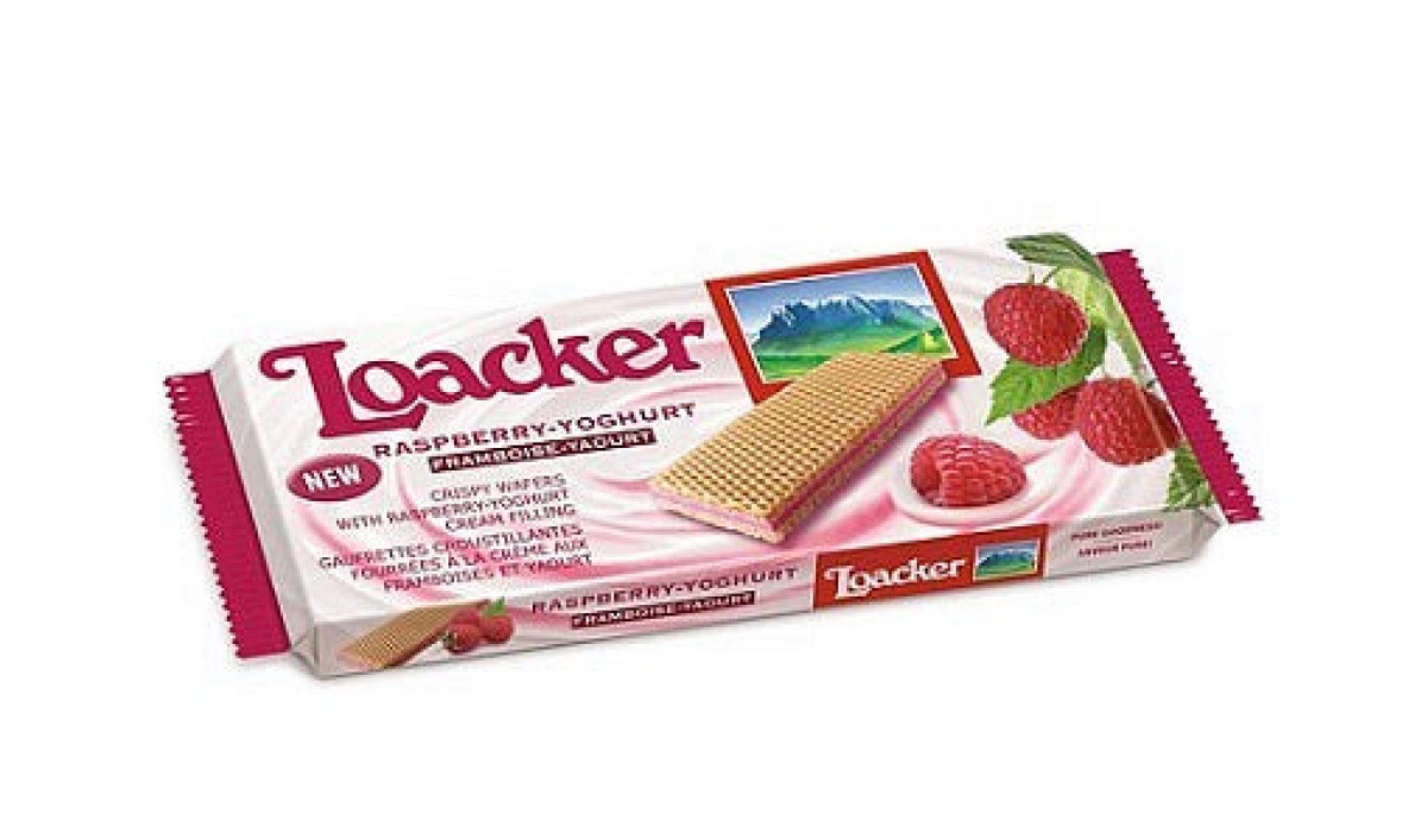 Quadratini Raspberry Yoghurt Wafer