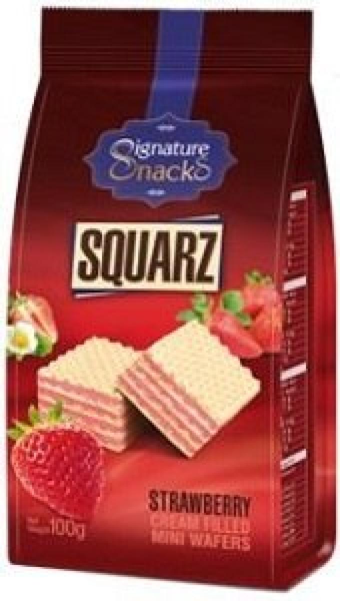 Squarz Wafers Strawberry