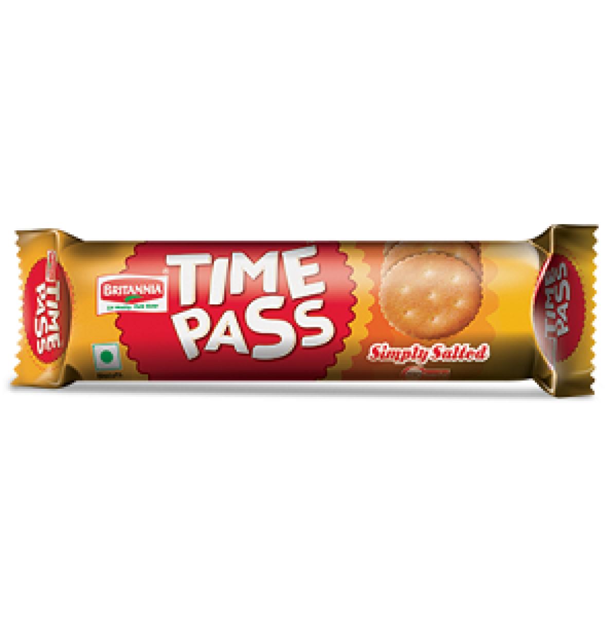 Time Pass Simply Salted Crackers