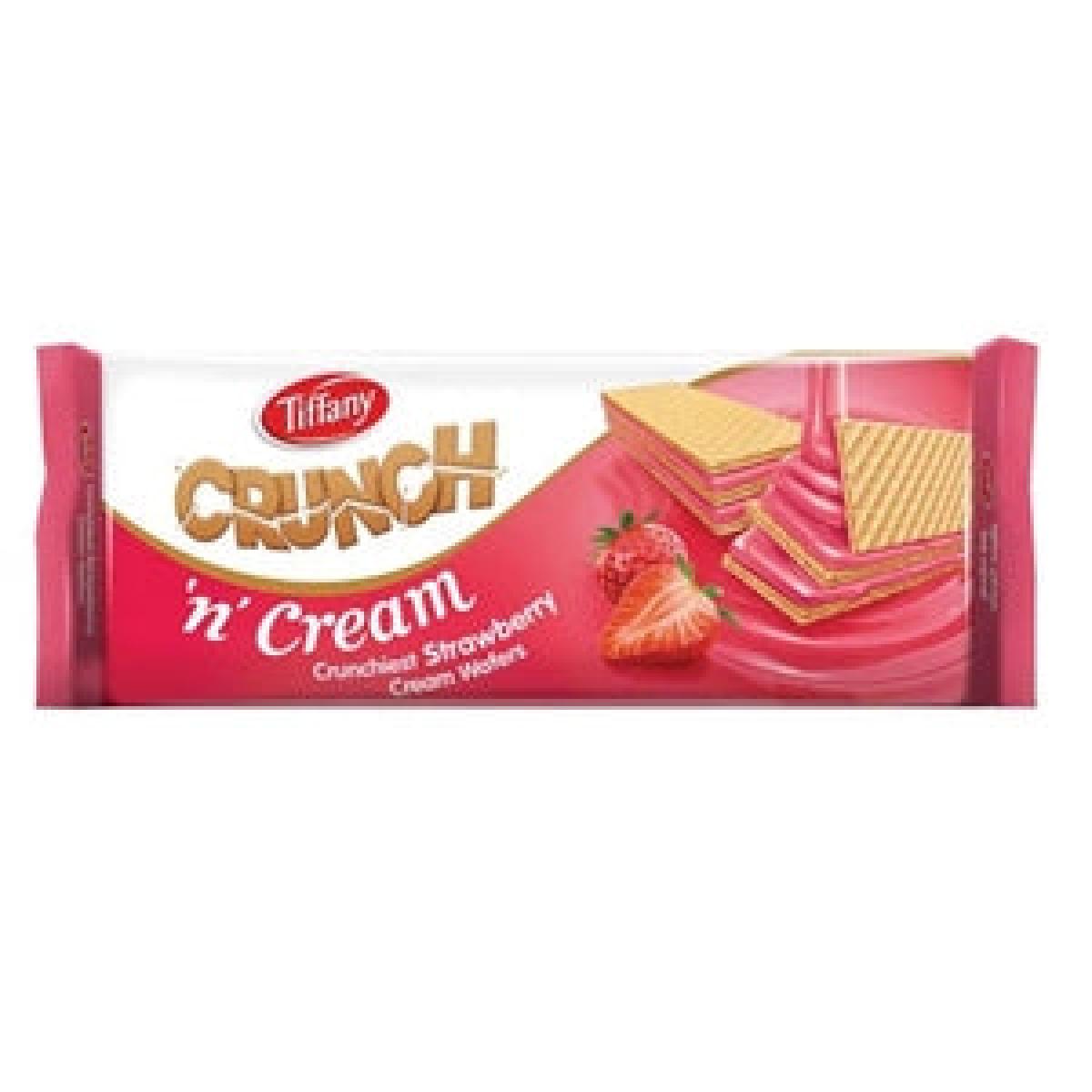 Crunch N Cream Wafers Strawberry