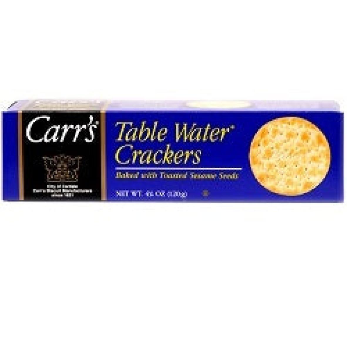 Table Water Sesame Seed Crackers