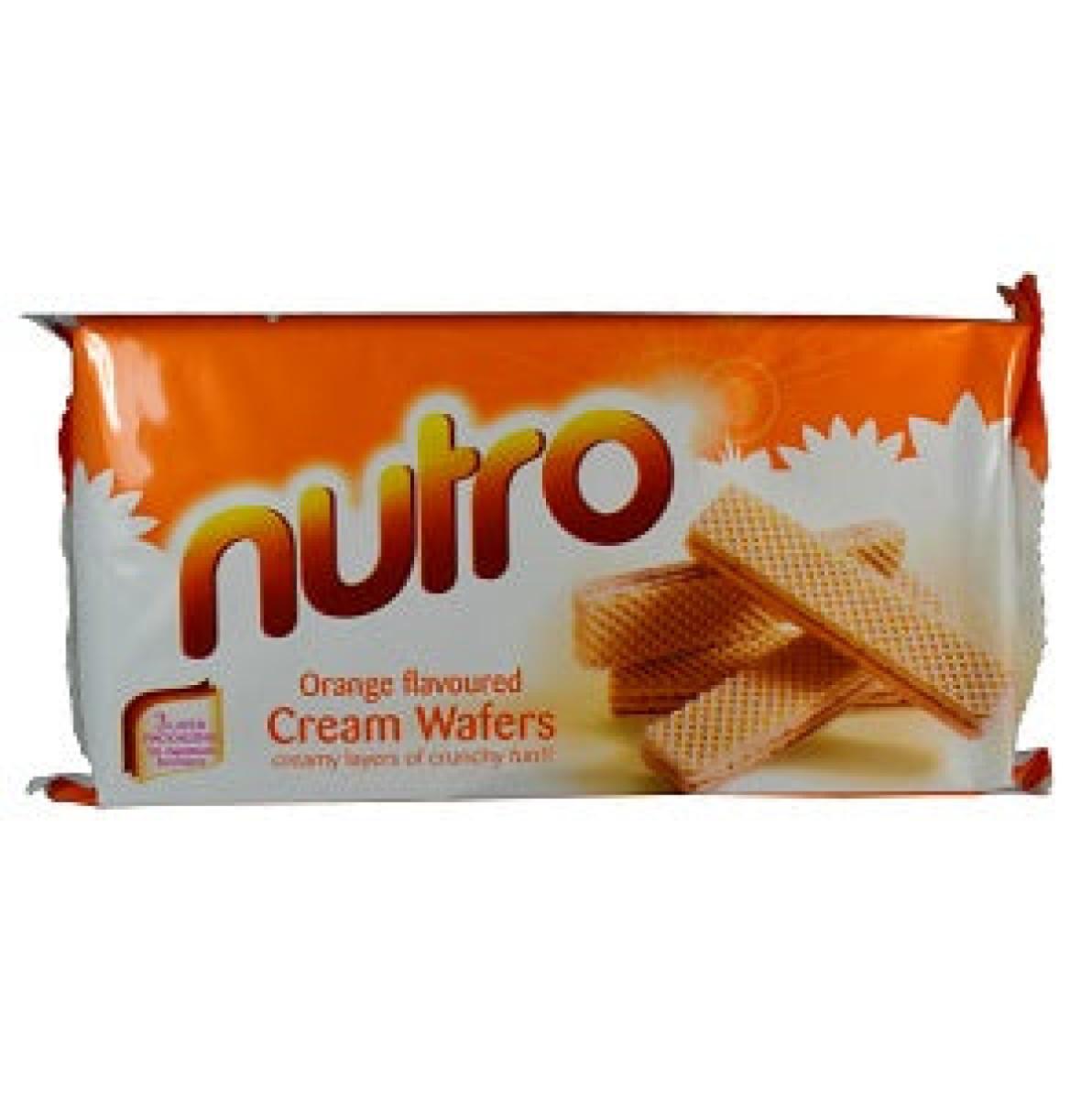 Family Choice Cream Wafers Orange