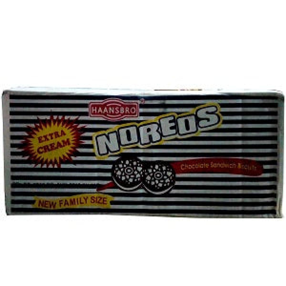 Noreos Chocolate Biscuit With Vanilla Cream