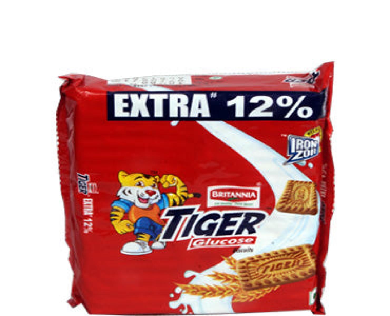 Tiger Glucose Biscuits 44 g/50 g x12