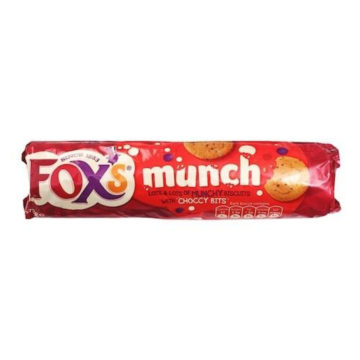 Munch Chocolatey Bits Biscuit