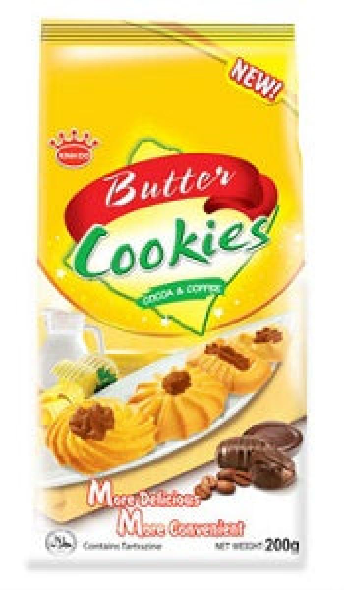 Butter Cookies Cocoa Coffee
