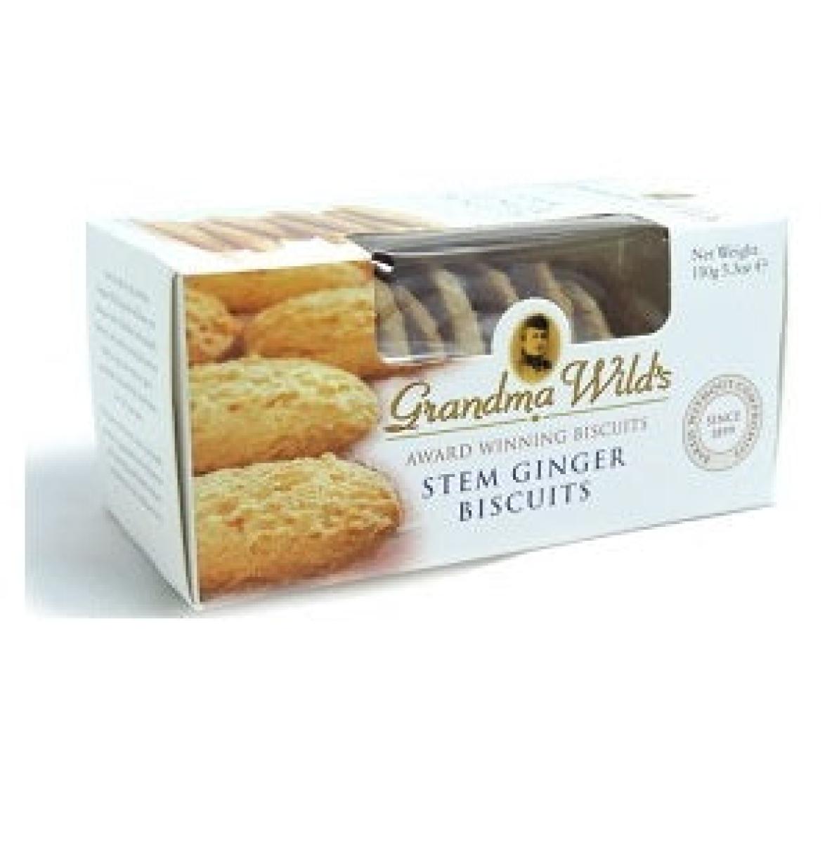 Stem Ginger Biscuits