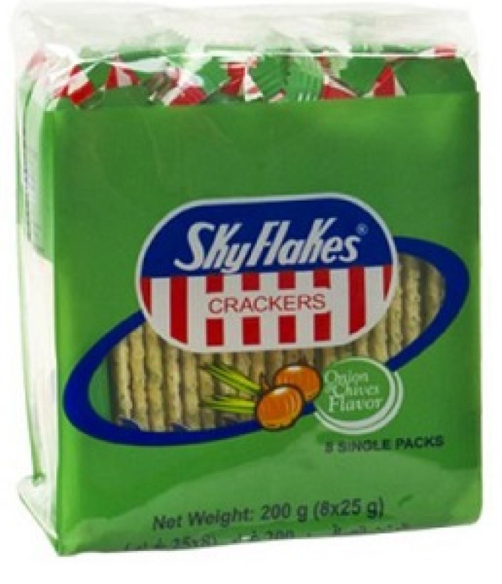 Sky Flakes Crackers Onion & Chives