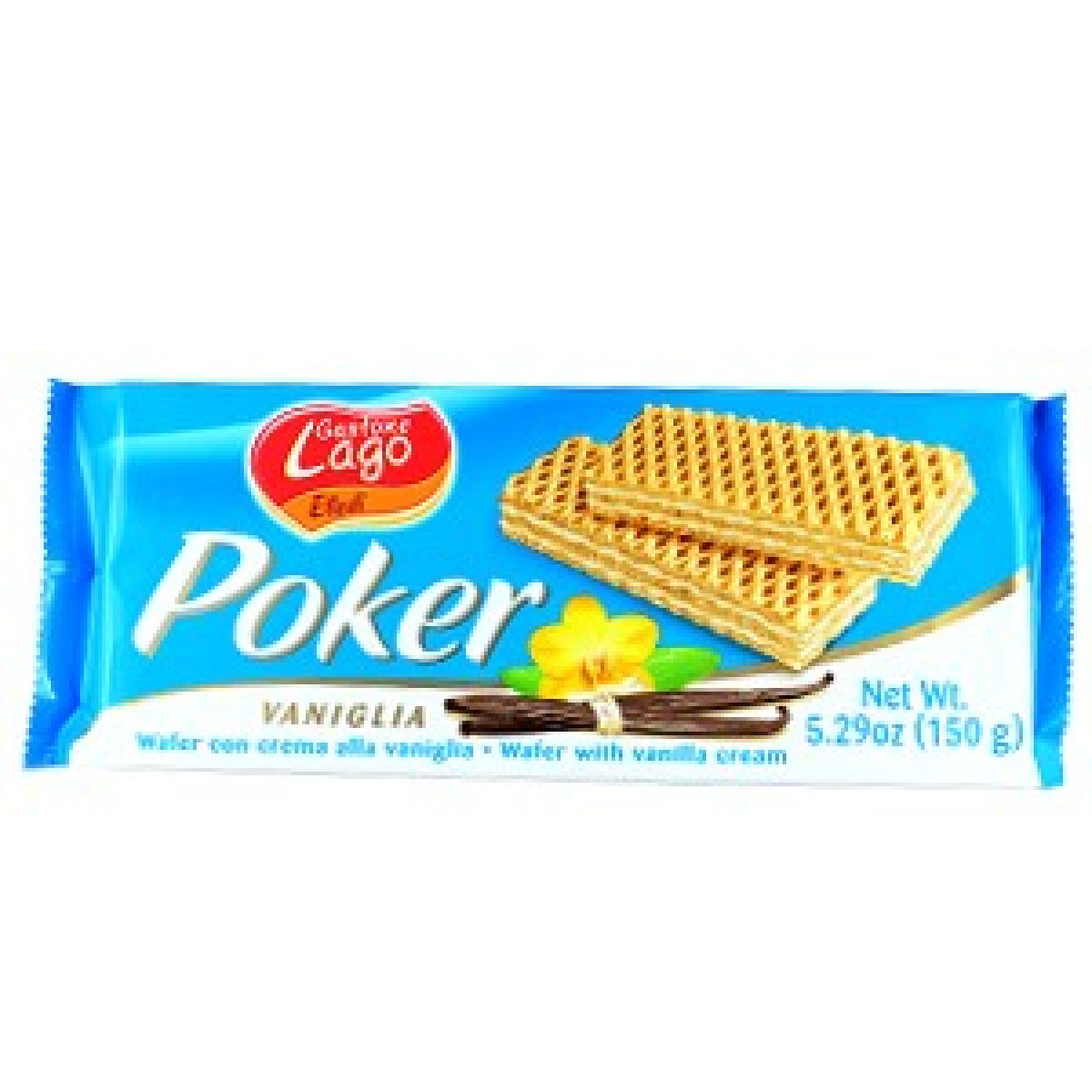 Poker Cream Wafers Vanilla