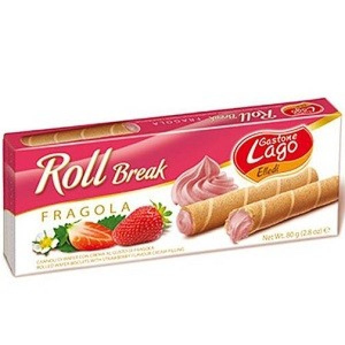 Roll Break Wafer Strawberry