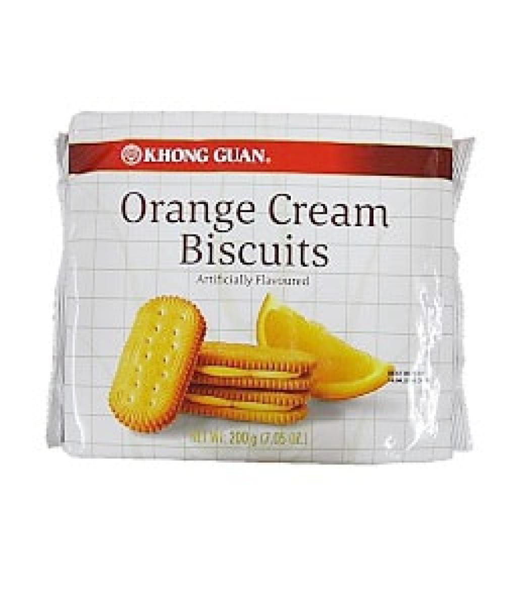Cream Biscuits Orange