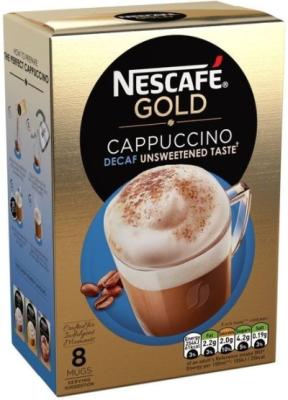 Gold Cappuccino Decaf Unsweetened Taste