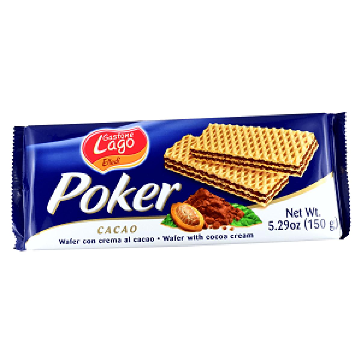 Poker Cream Wafers Cocoa