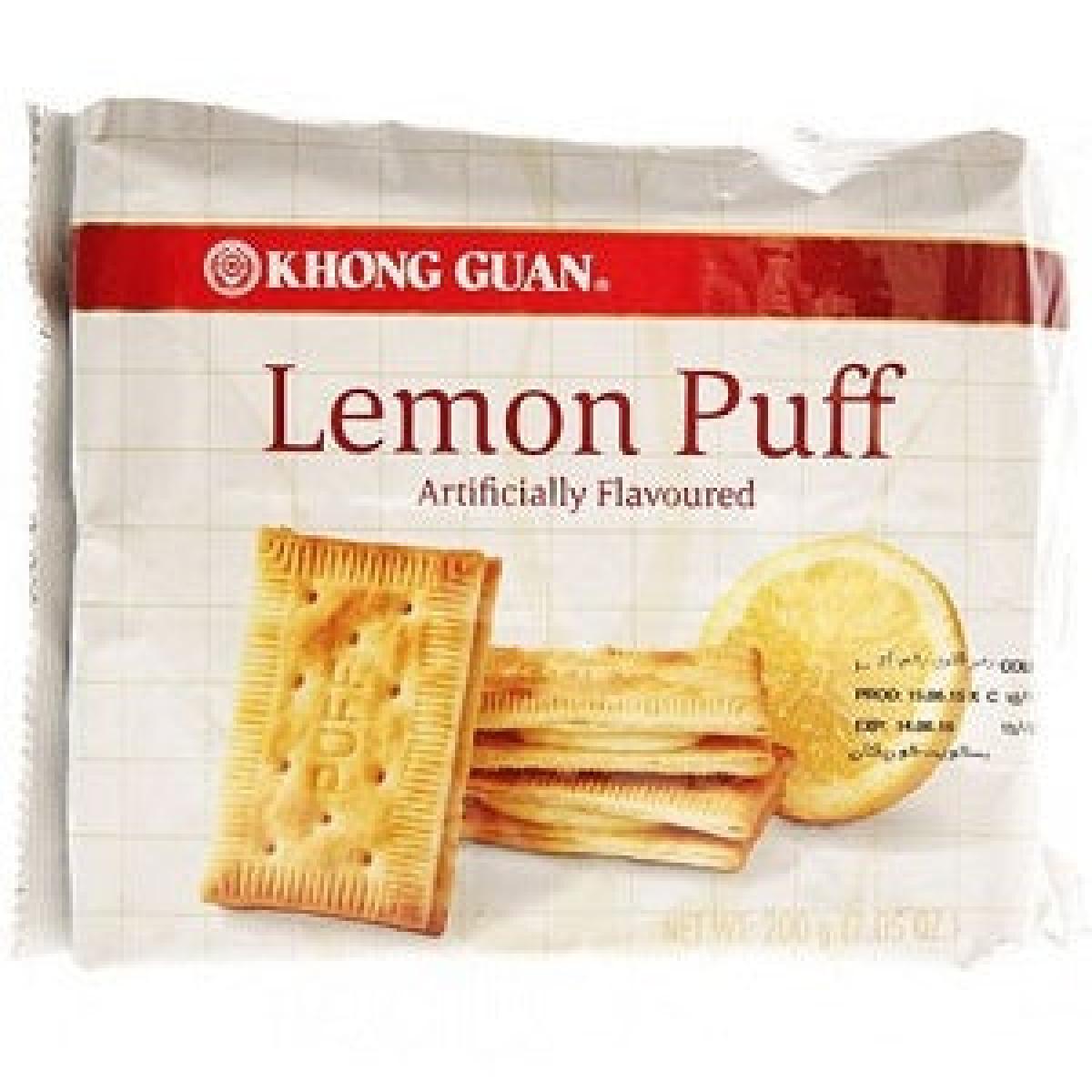 Lemon Puff Biscuits