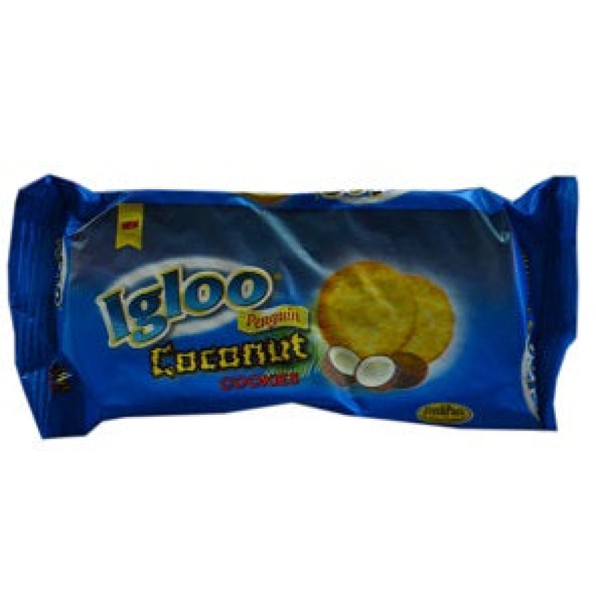 Penguin Coconut Cookies