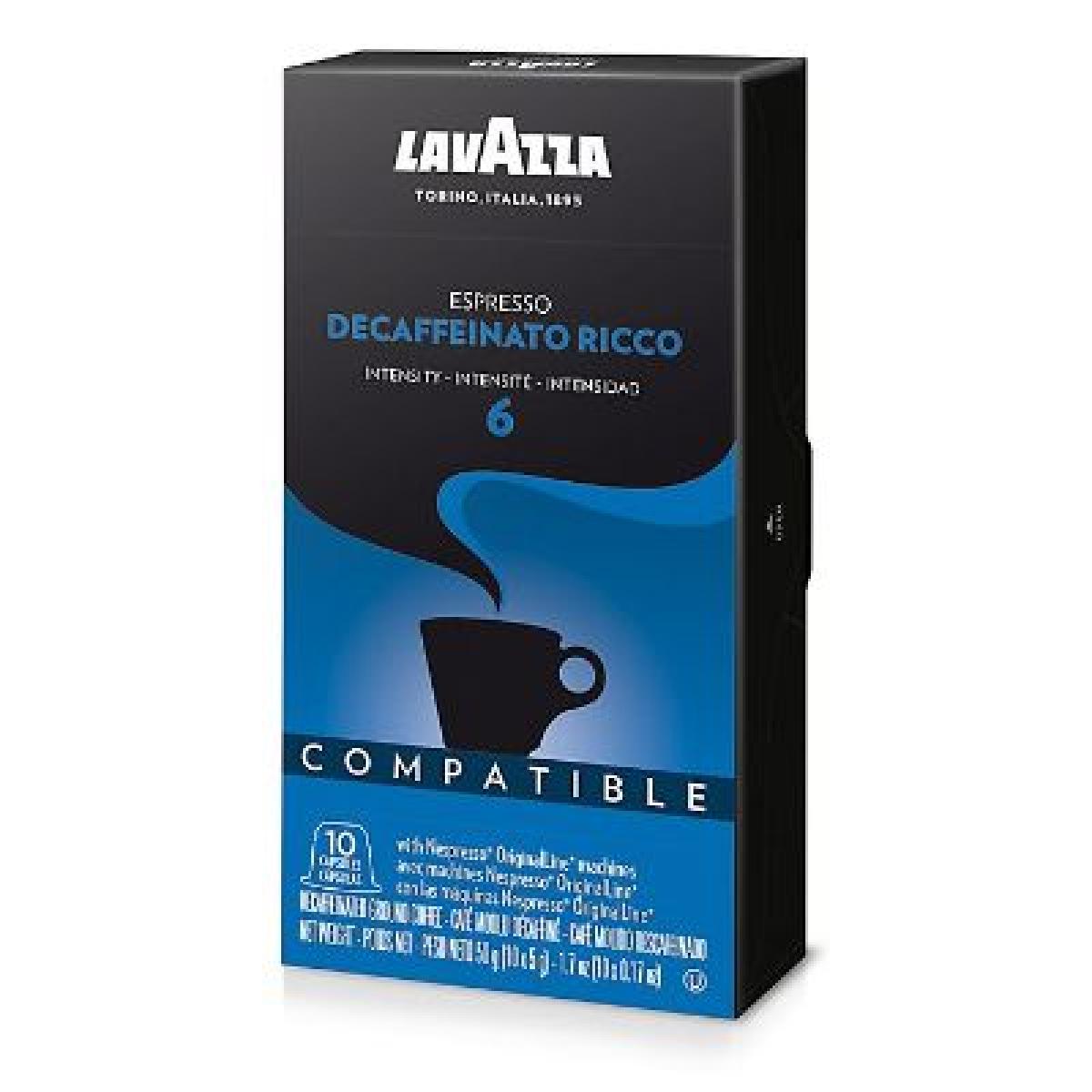 Decaffeinato Ricco Intensity 6 Espresso Coffee