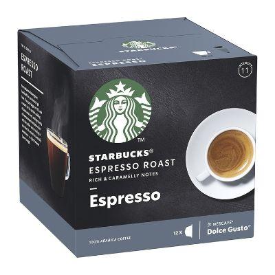 Espresso Roast Compatible With Nescafe Dolce Gusto x6 Milk, x6 Coffee Capsules