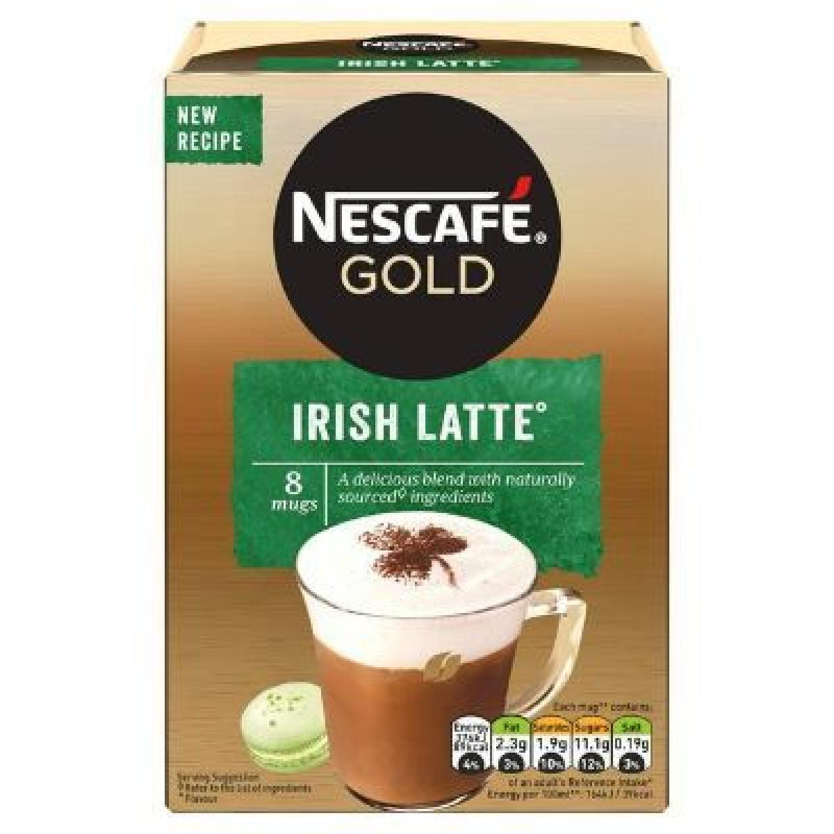Gold Irish Latte x8