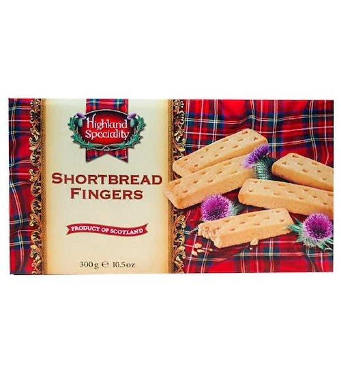 Baked Shortbread Fingers