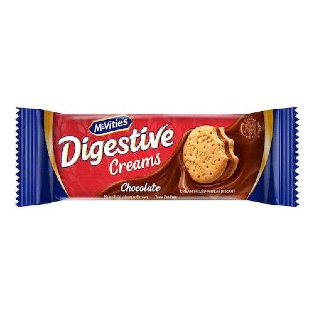 Digestive Creams Chocolate Sandwich Biscuits