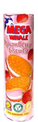 Cream Strawberry Biscuits