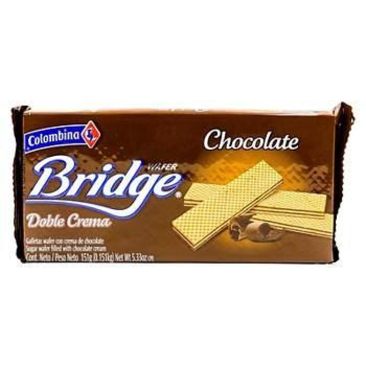 Bridge Double Cream Chocolate Wafer