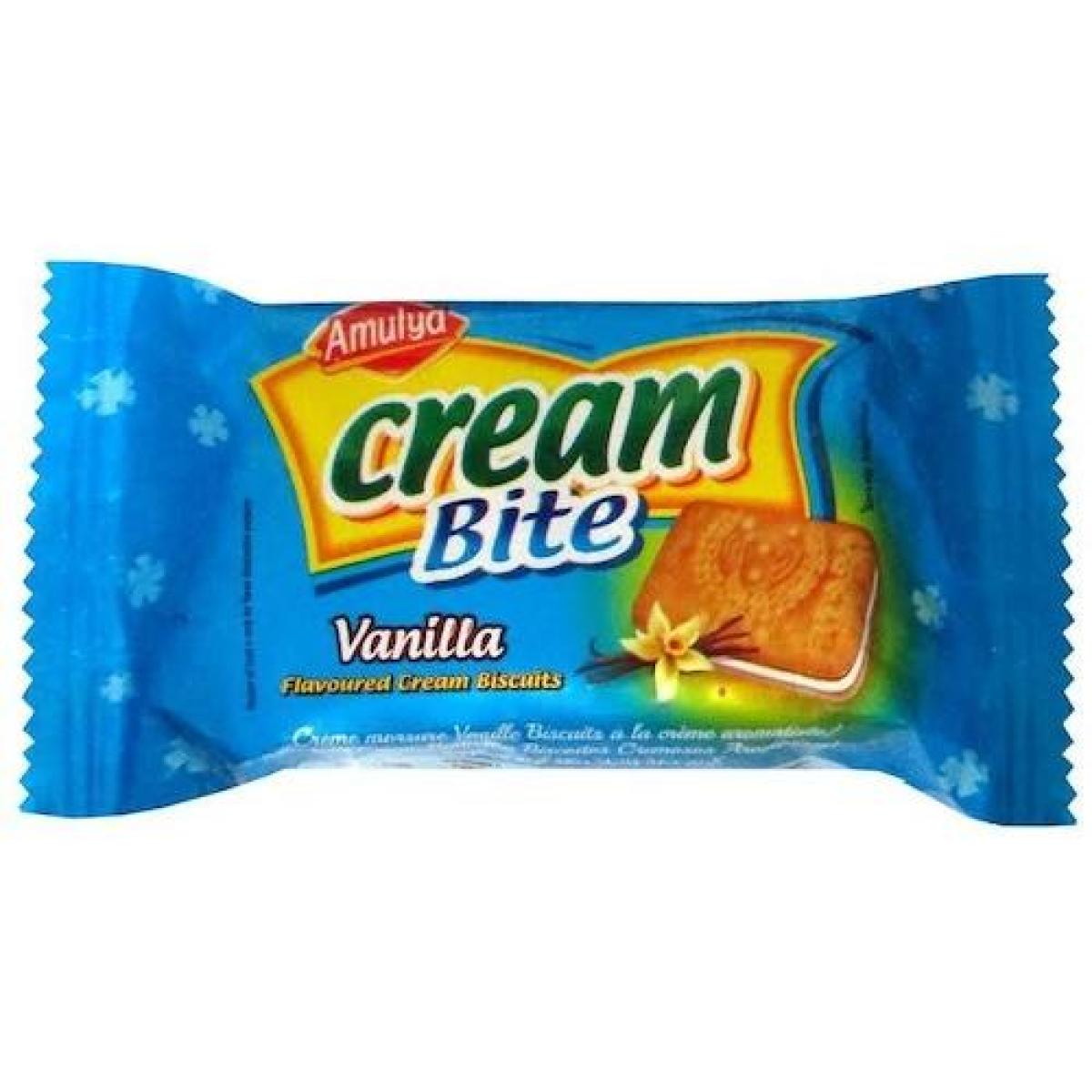 Big Cream Bite Vanilla Cream Biscuits