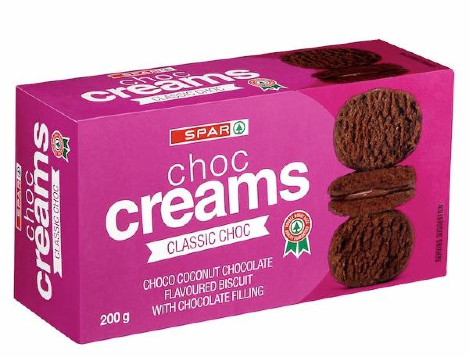Choco Creams Classic Choc Coconut