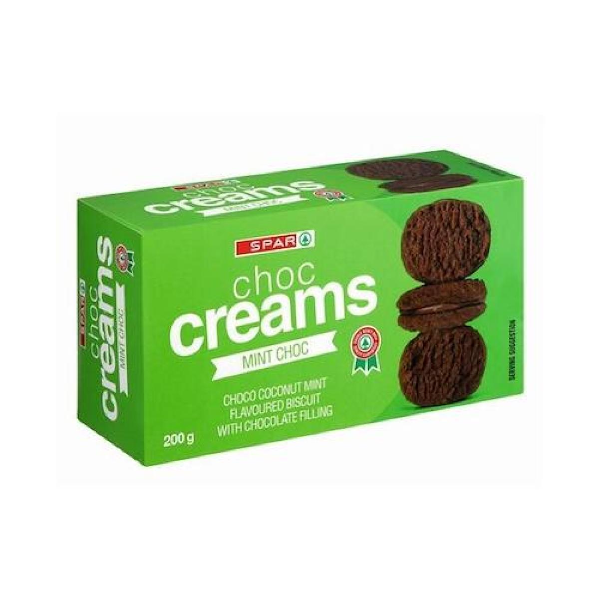 Choco Creams Mint Choc Coconut