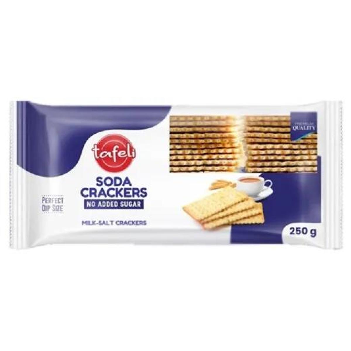 Soda Crackers No Added Sugar