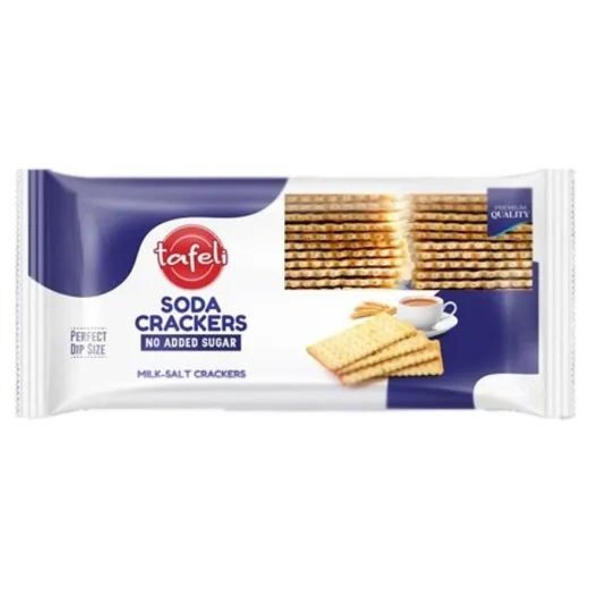 Soda Crackers No Added Sugar