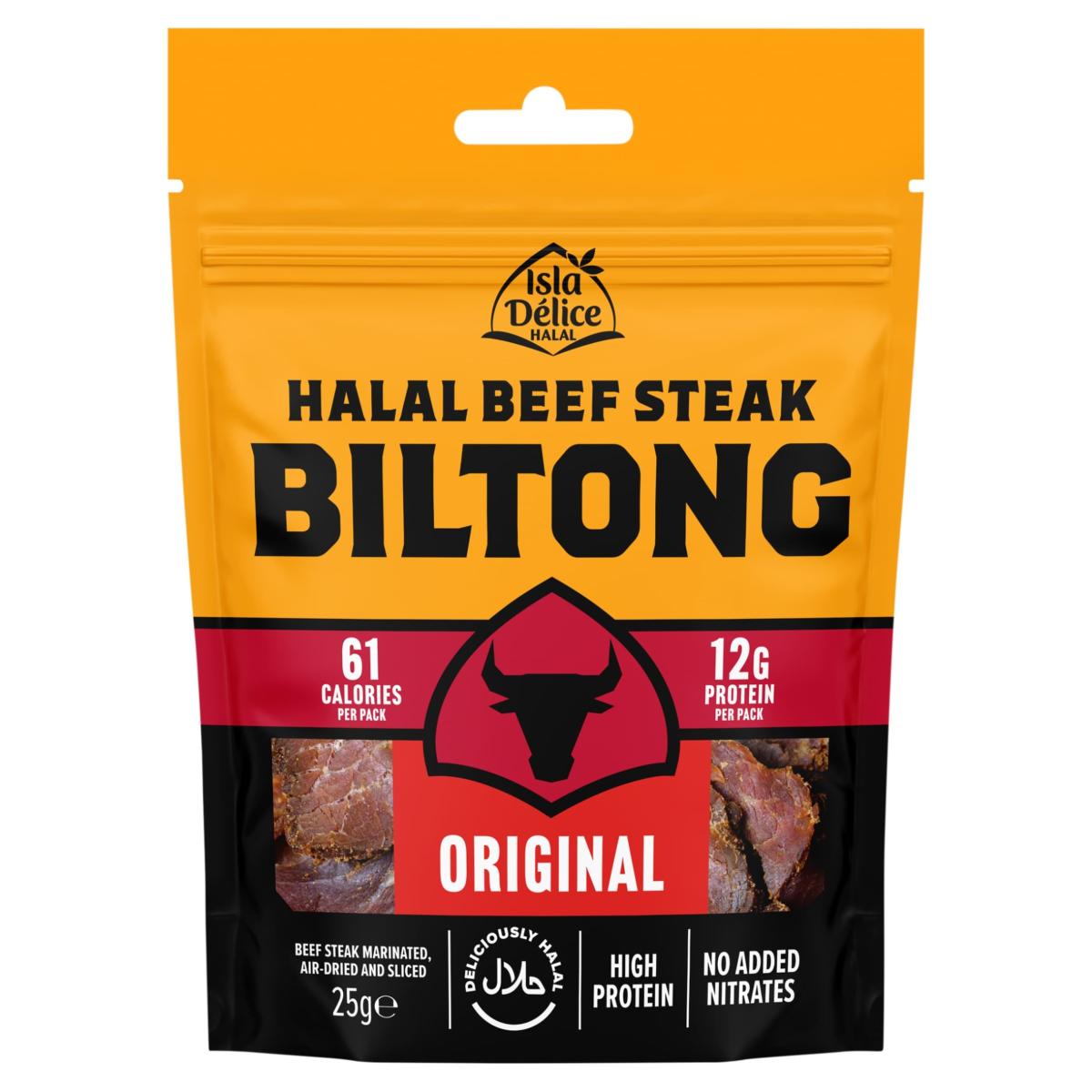 Halal Beef Steak Biltong Original