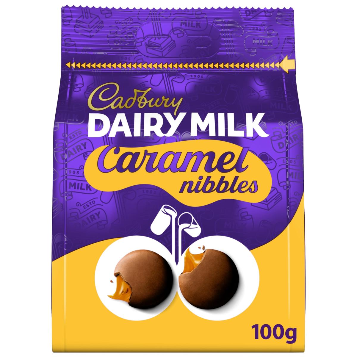 Caramel Nibbles Chocolate Bag