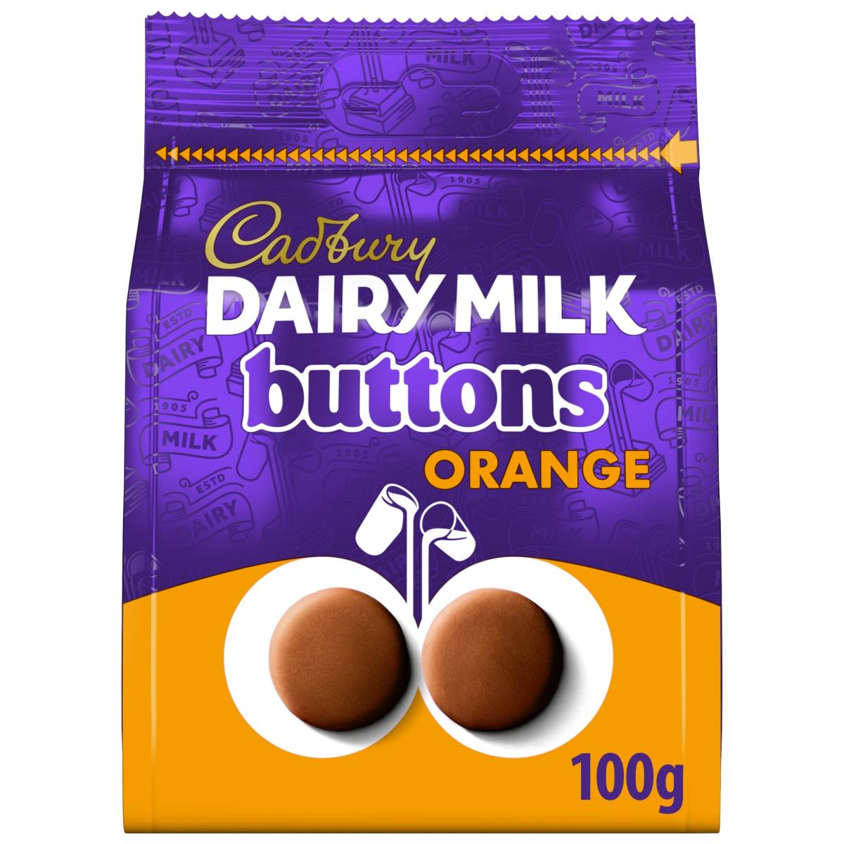 Chocolate Orange Buttons