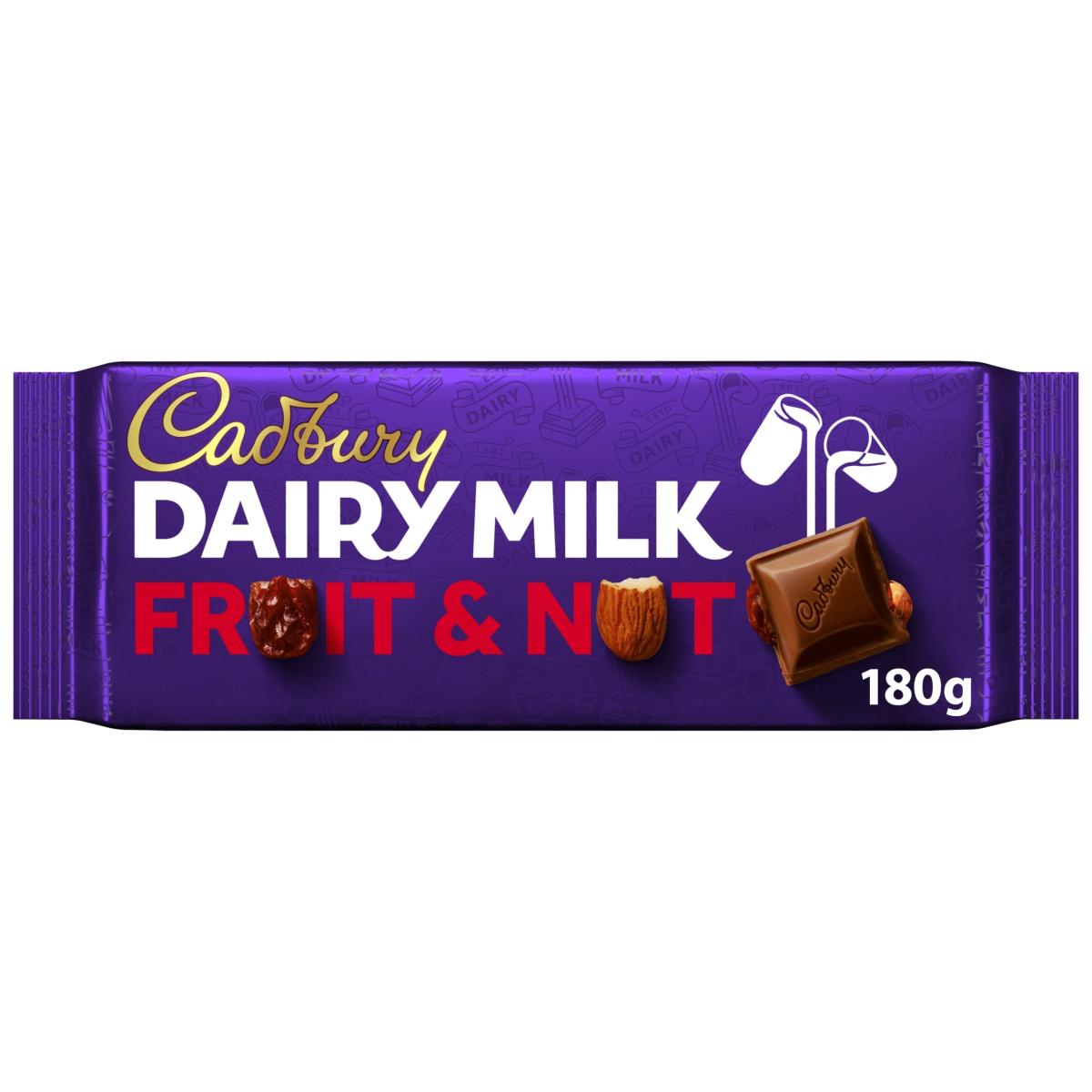 Fruit & Nut Chocolate Block